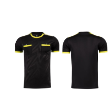 Spring and Summer Breathable Soccer Referee Uniform Set Short Sleeve Training Uniform Set for Men