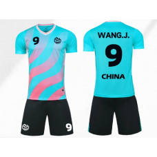  Children's Soccer Jerseys Team Uniforms Short Sleeve Printed Training Uniform Set